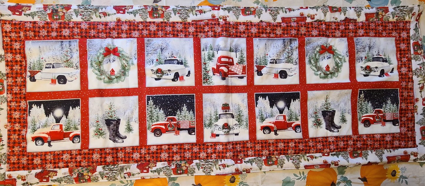 Christmas table runner 47.5 x 18.25