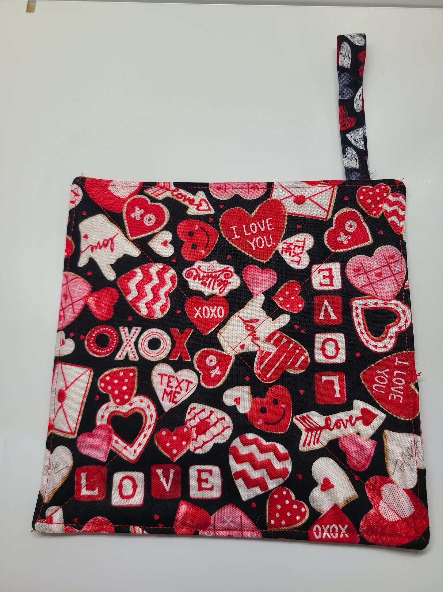 Valentine Pot Holder dbl sided
