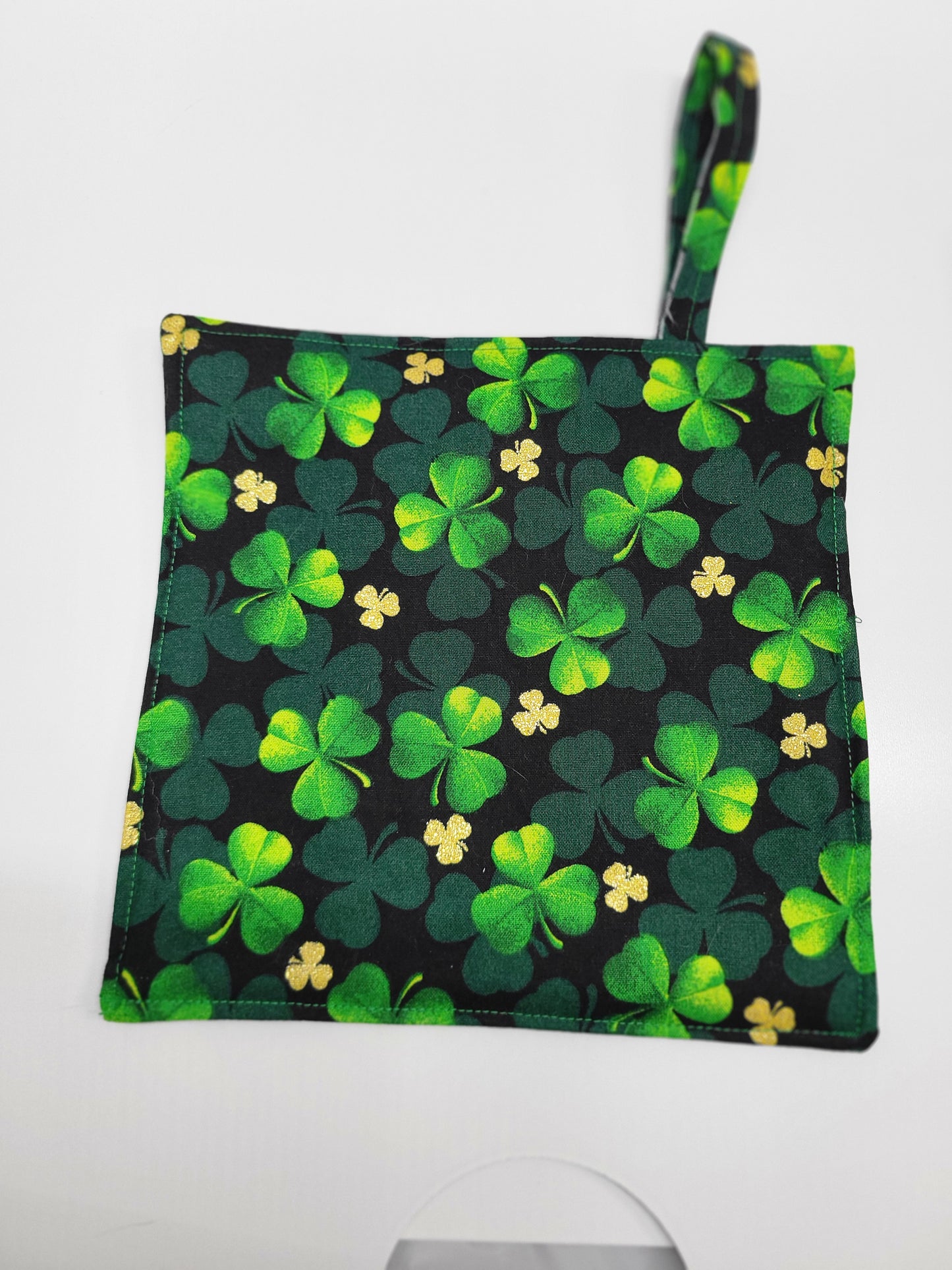St. Patrick's day Pot holders dbl sided set of 2