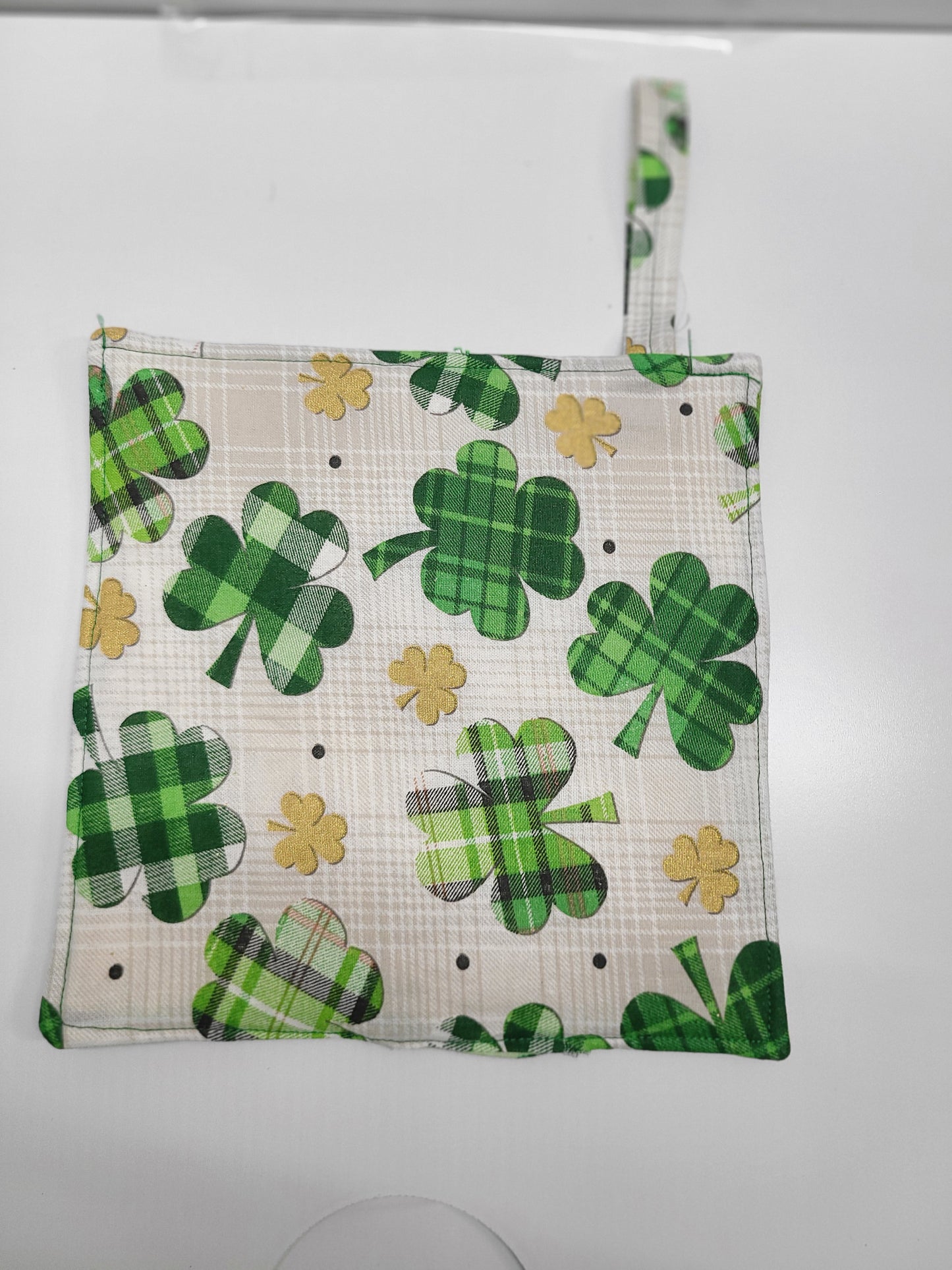 St. Patrick's day Pot Holder dbl sided