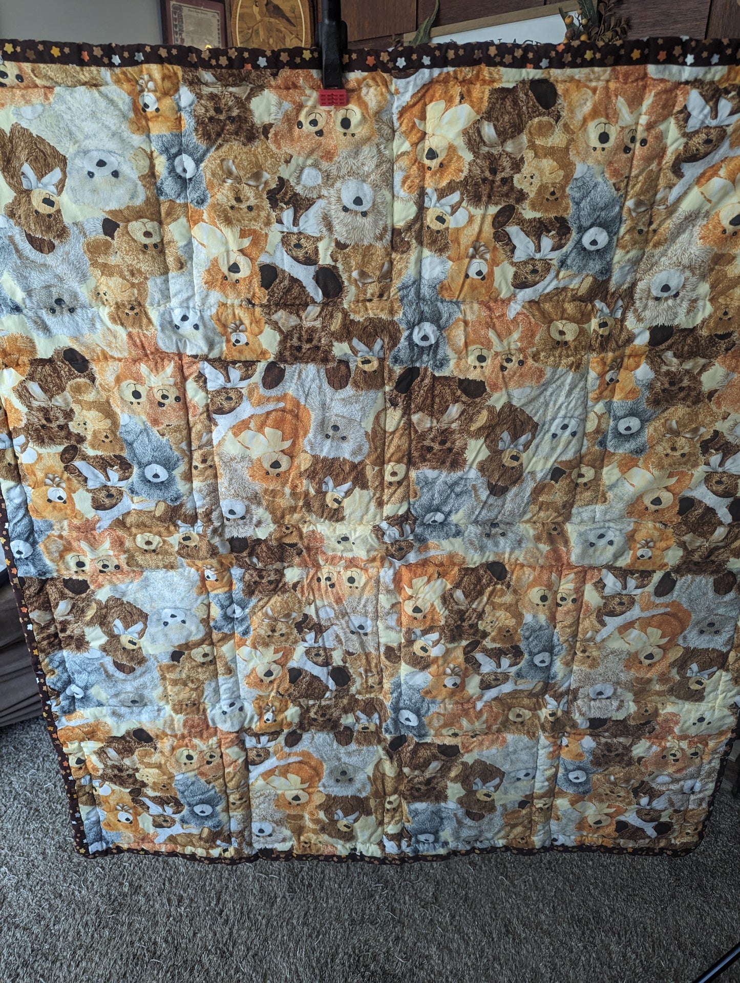 Teddy Bear Baby Quilt