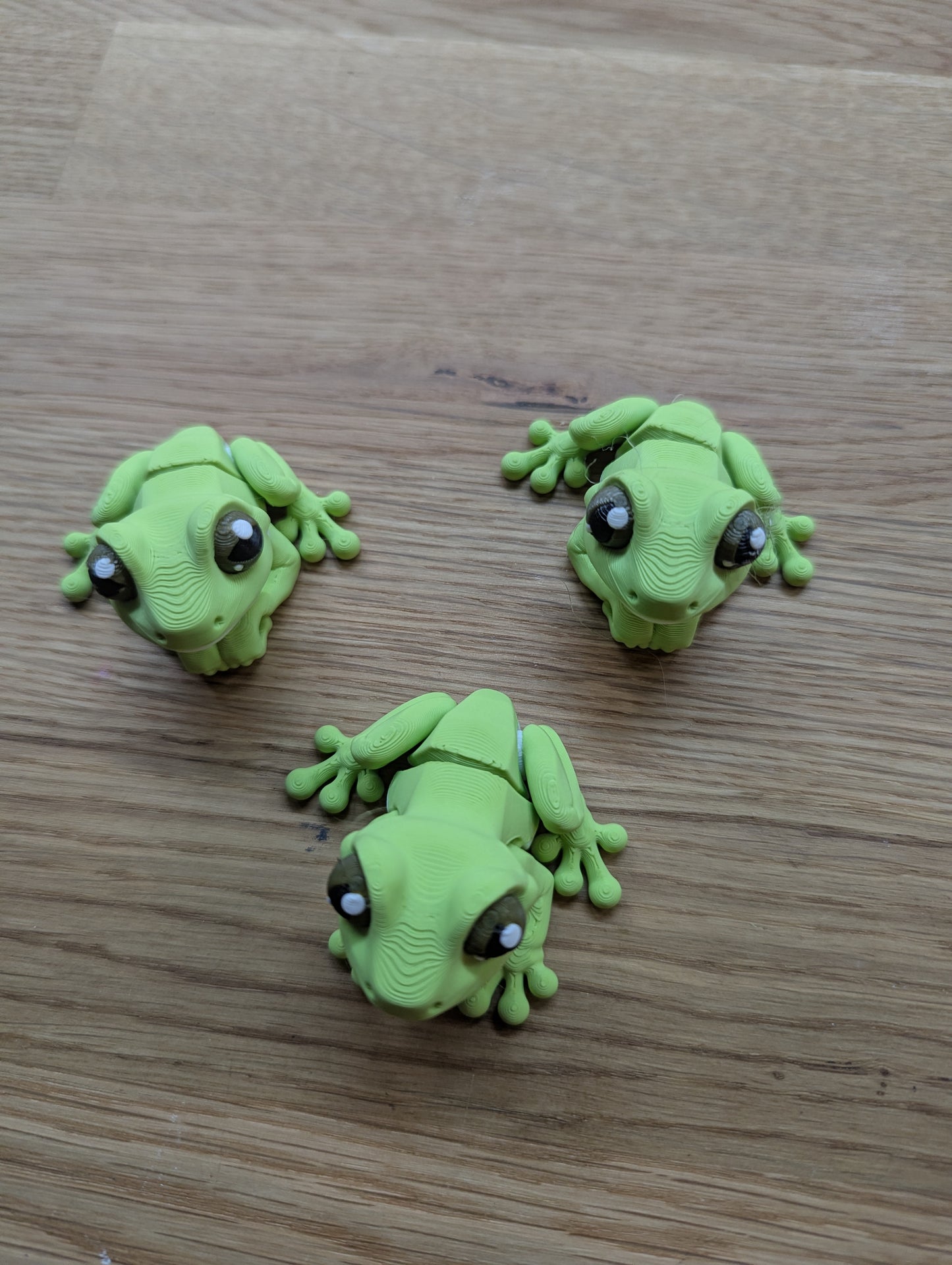 3D Printed Frogs