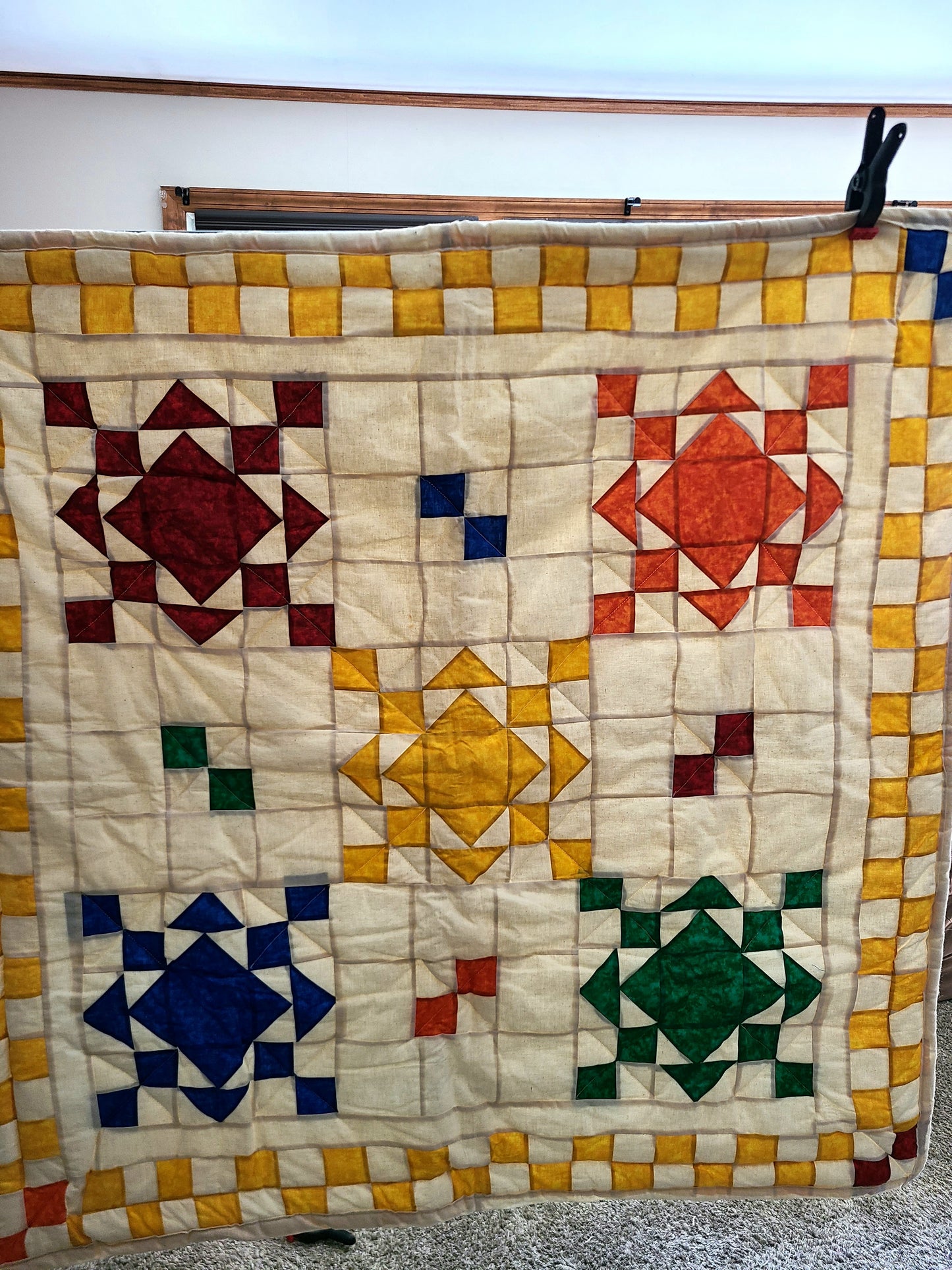 Multi Checker board Quilt