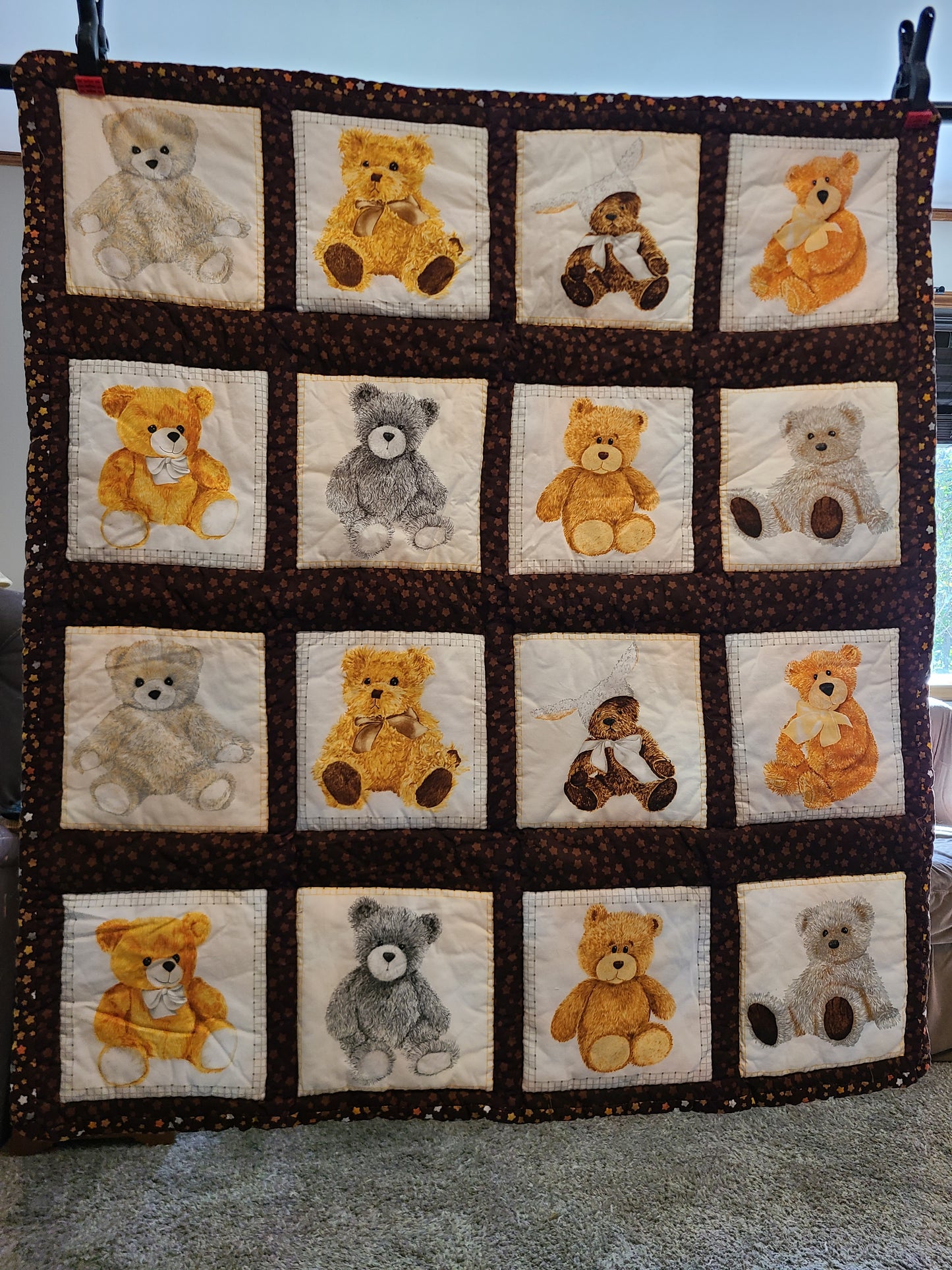 Teddy Bear Baby Quilt