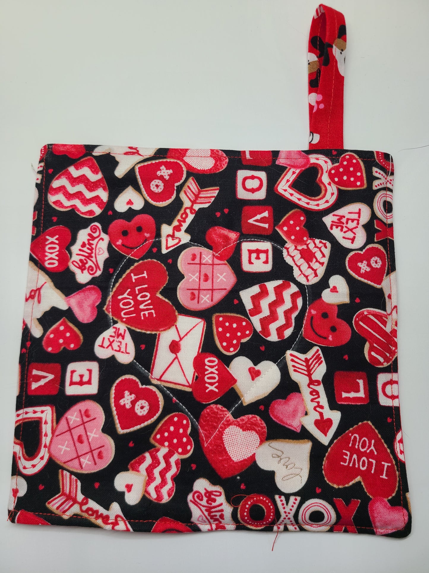 Valentine Pot Holder double sided