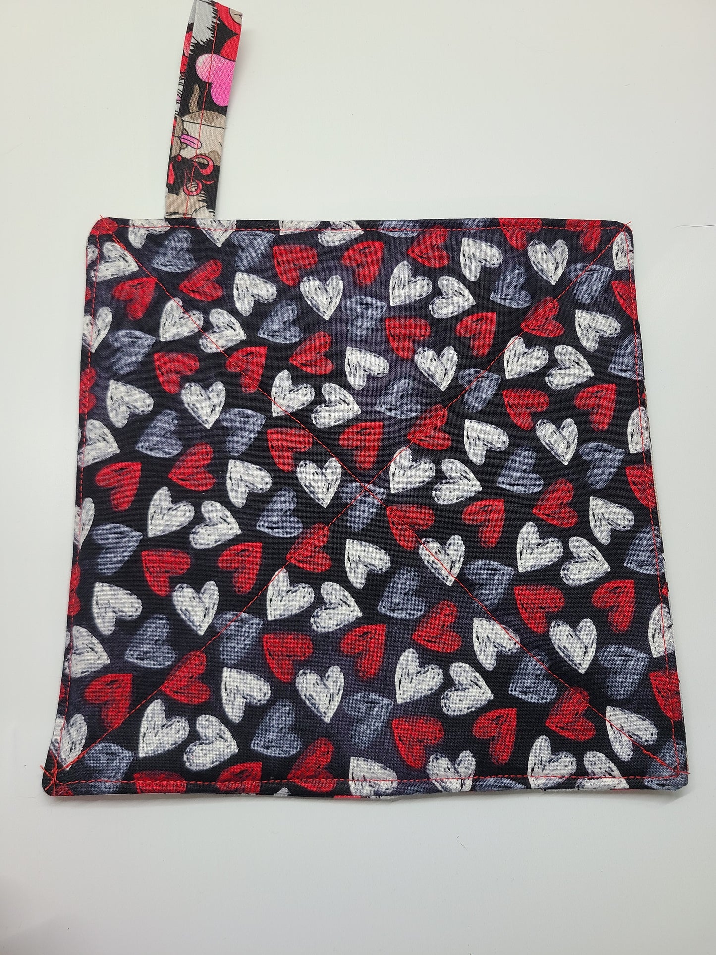 Valentine Pot Holder double sided