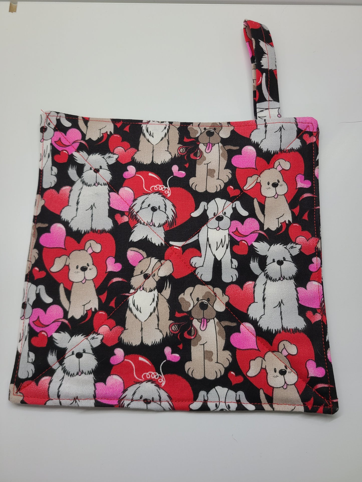 Valentine Pot Holder double sided