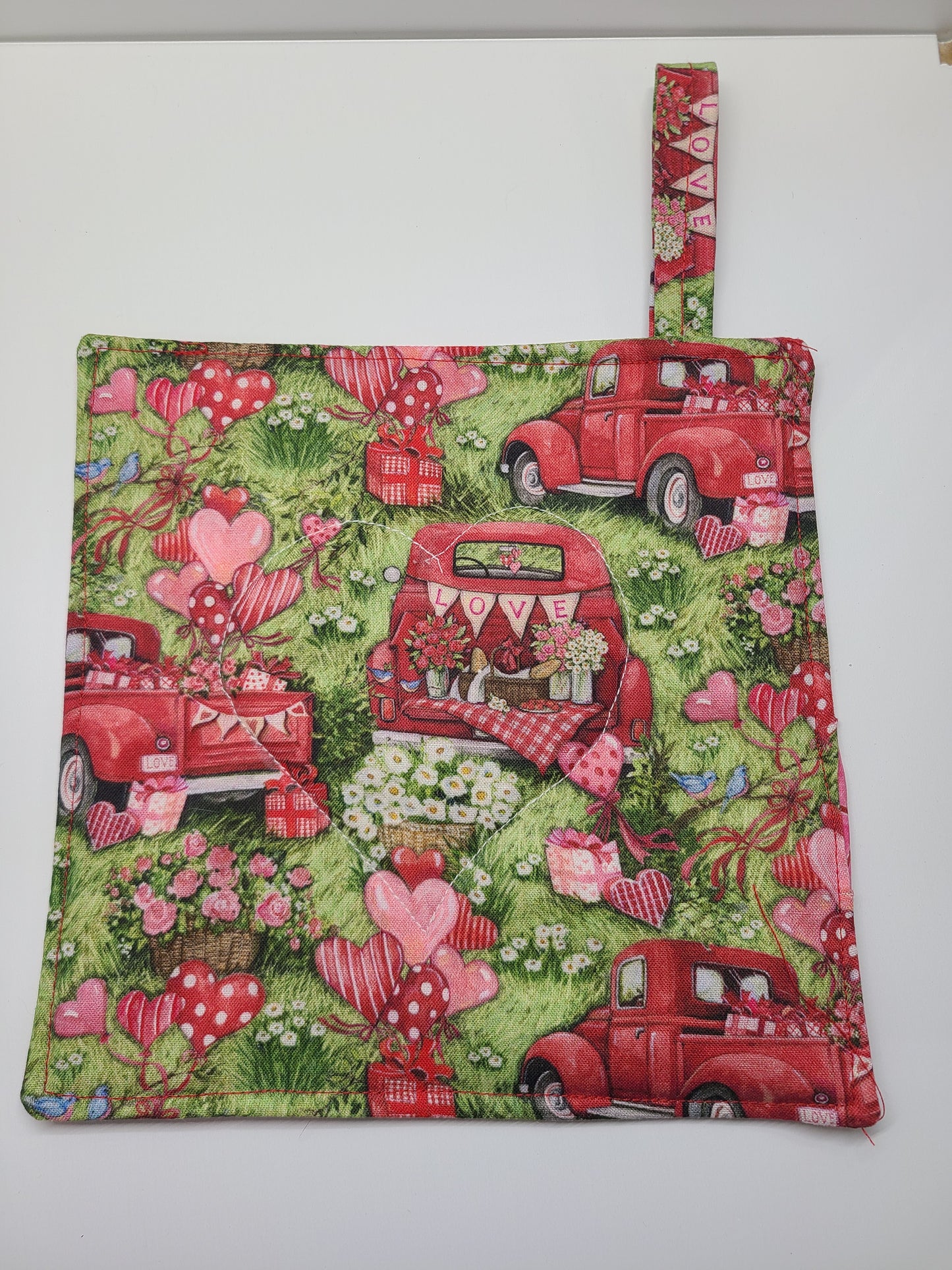 Valentine Pot Holder dbl sided