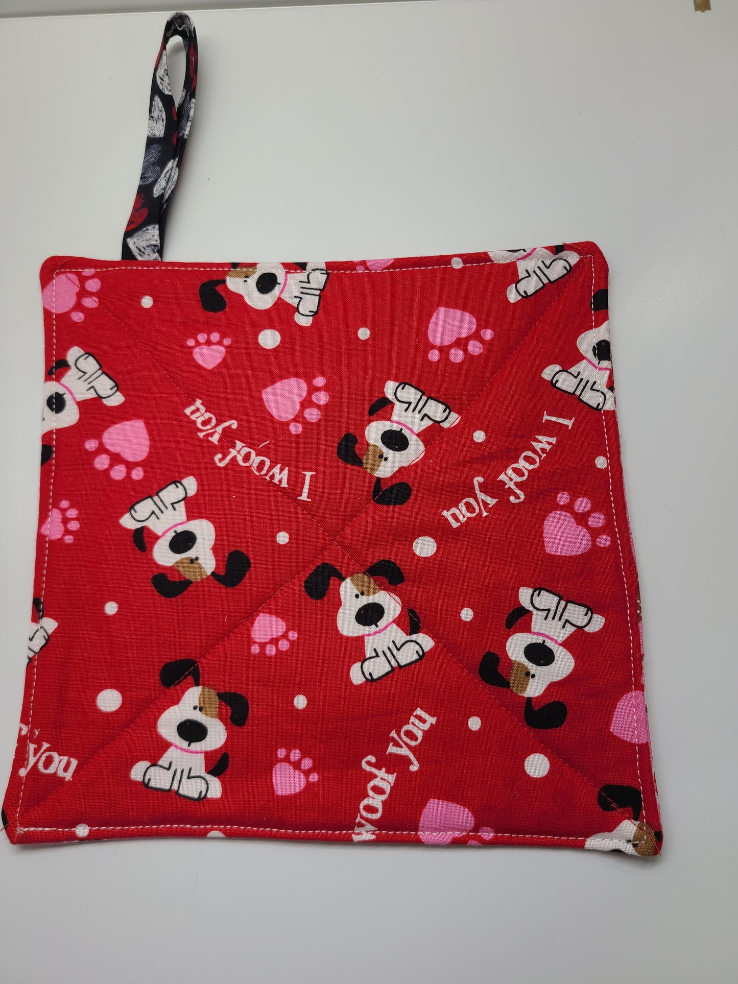 Valentine Pot Holder dbl sided