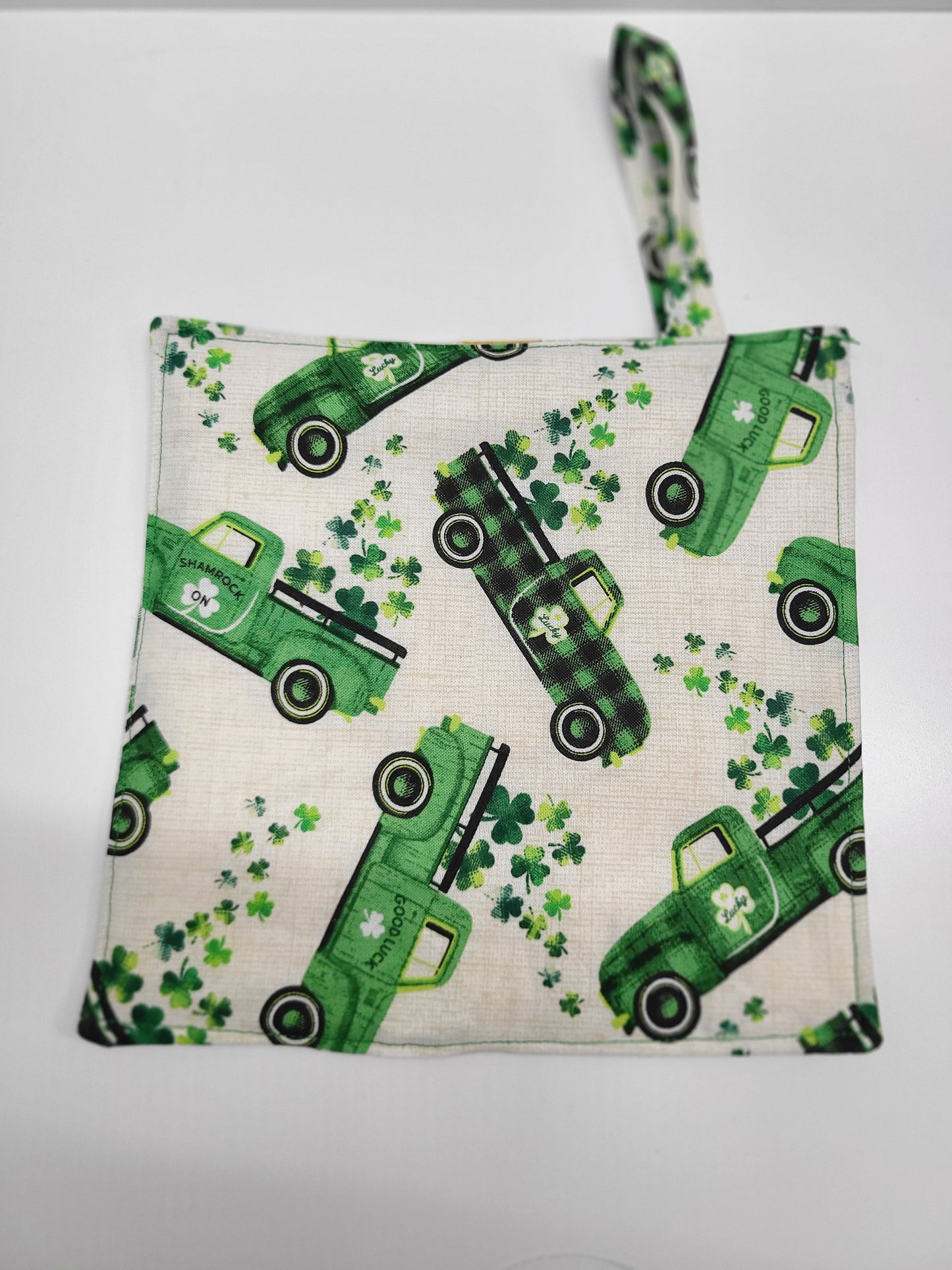 St. Patty's day Pot Holder dbl sided