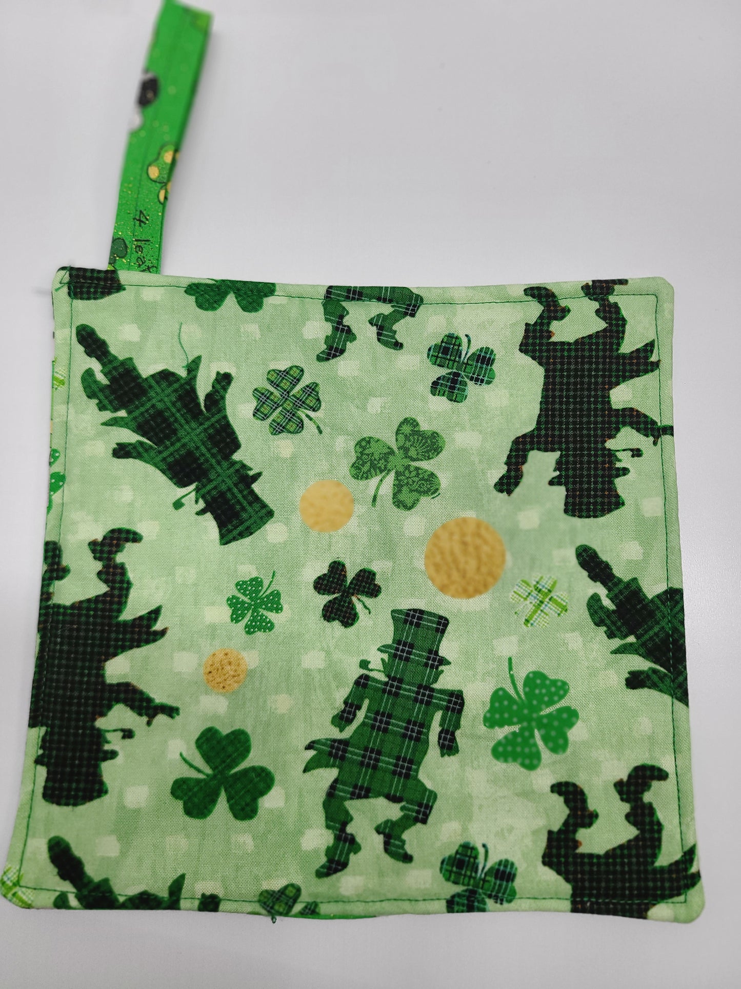 St. Patrick's Day Pot Holder dbl sided