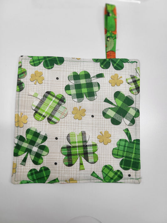 St. Patrick's Day Pot Holder dbl sided