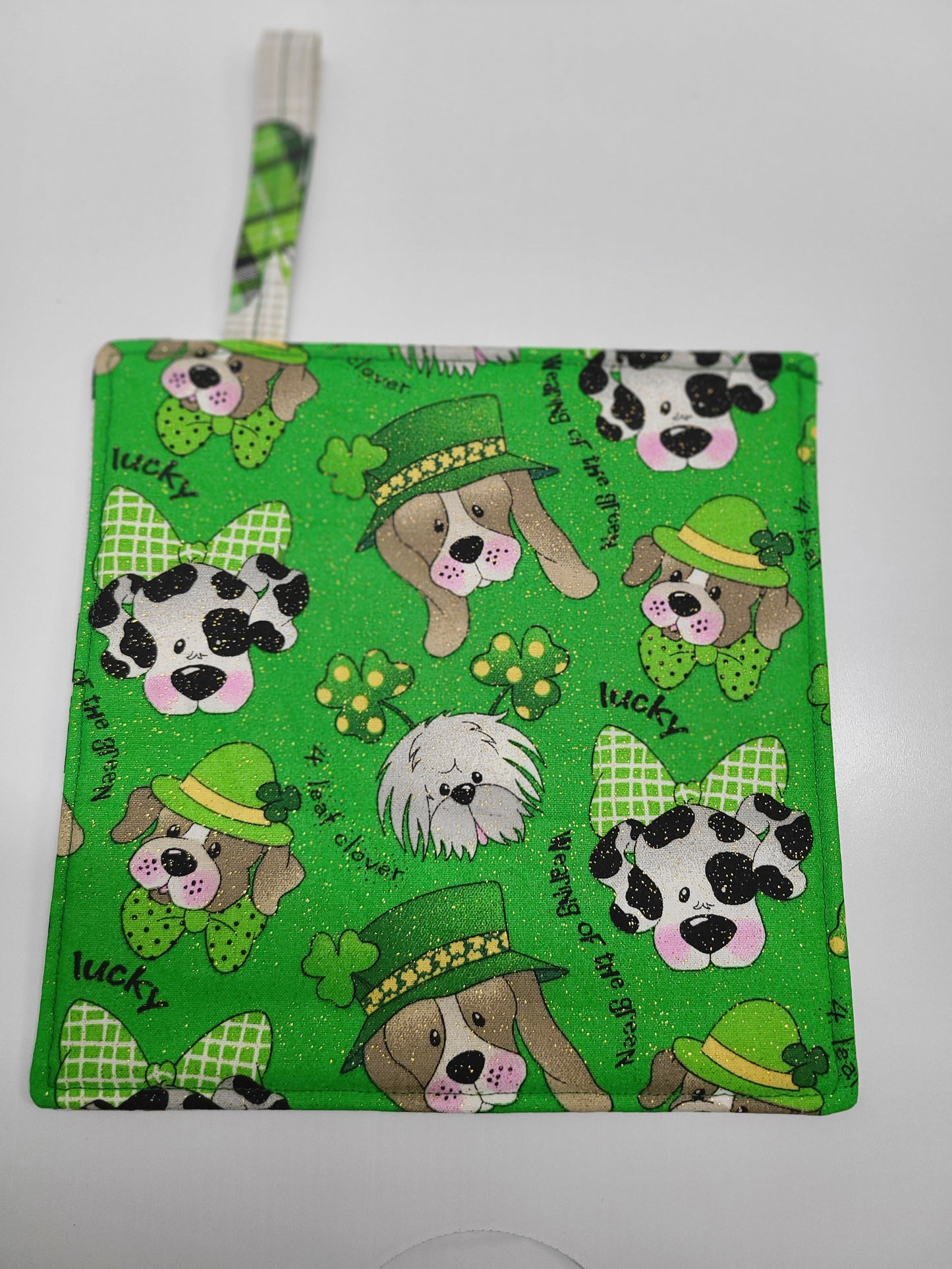 St. Patrick's Day Pot Holder dbl sided