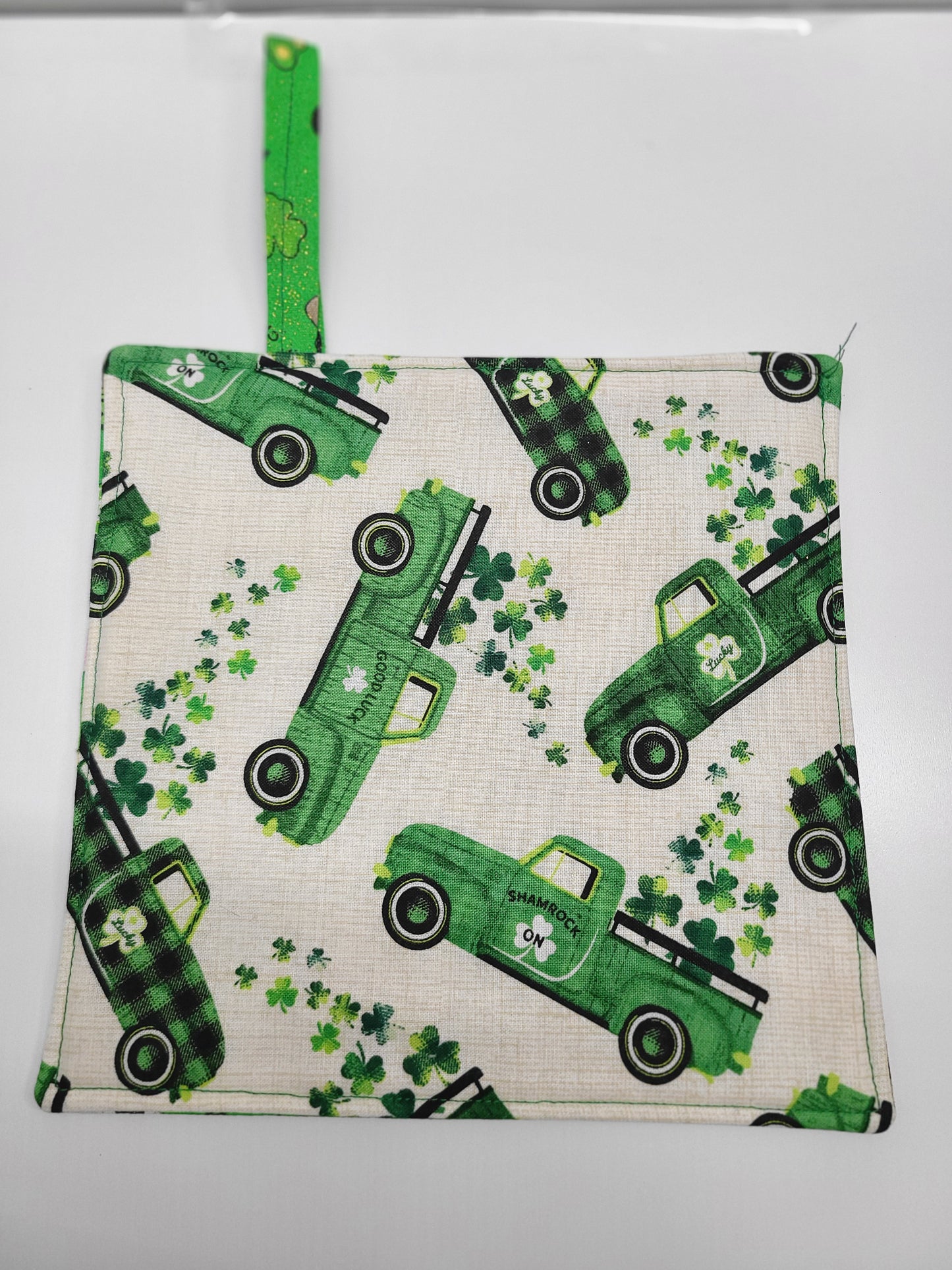 St. Patrick's Day Pot Holder double sided