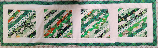 St Patrick's Day Table Runner 42" × 12.5"