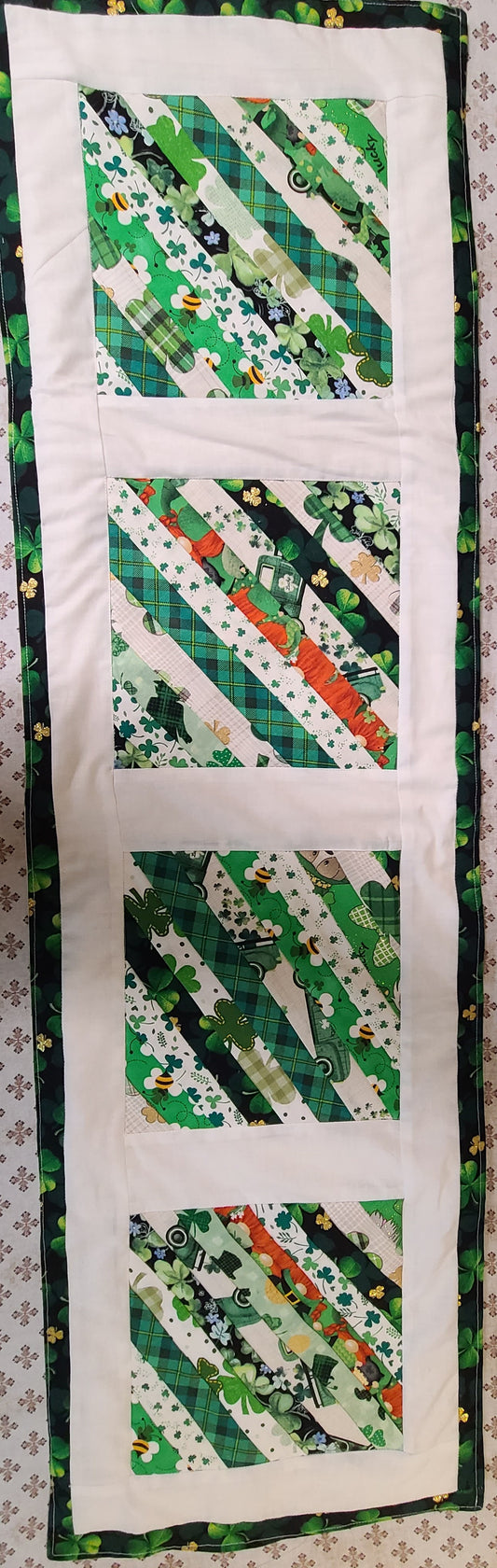 Patrick's Day Table Runner 42.5" × 12.5"