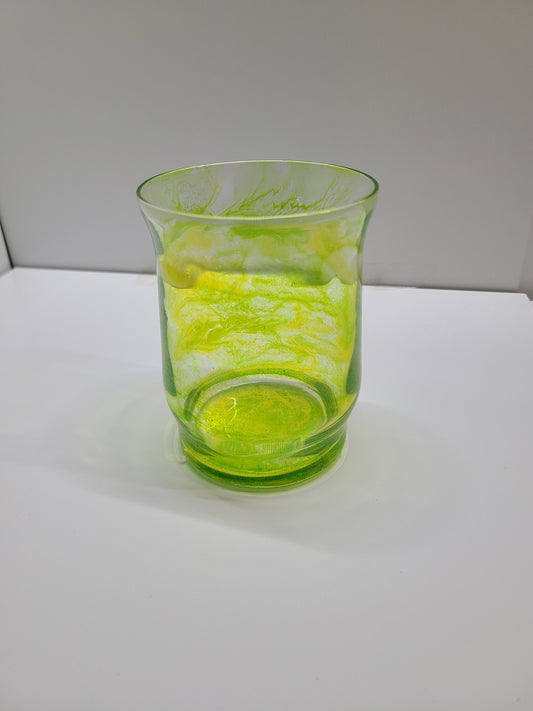 Glass Candle Holder