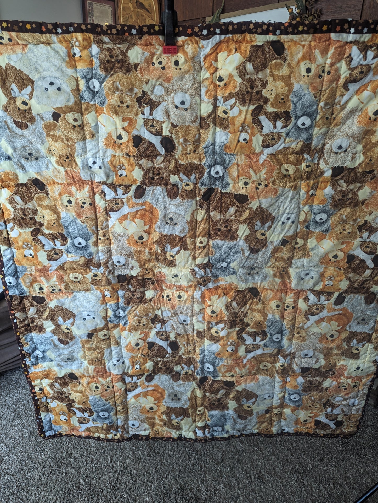 Teddy Bear Baby Quilt