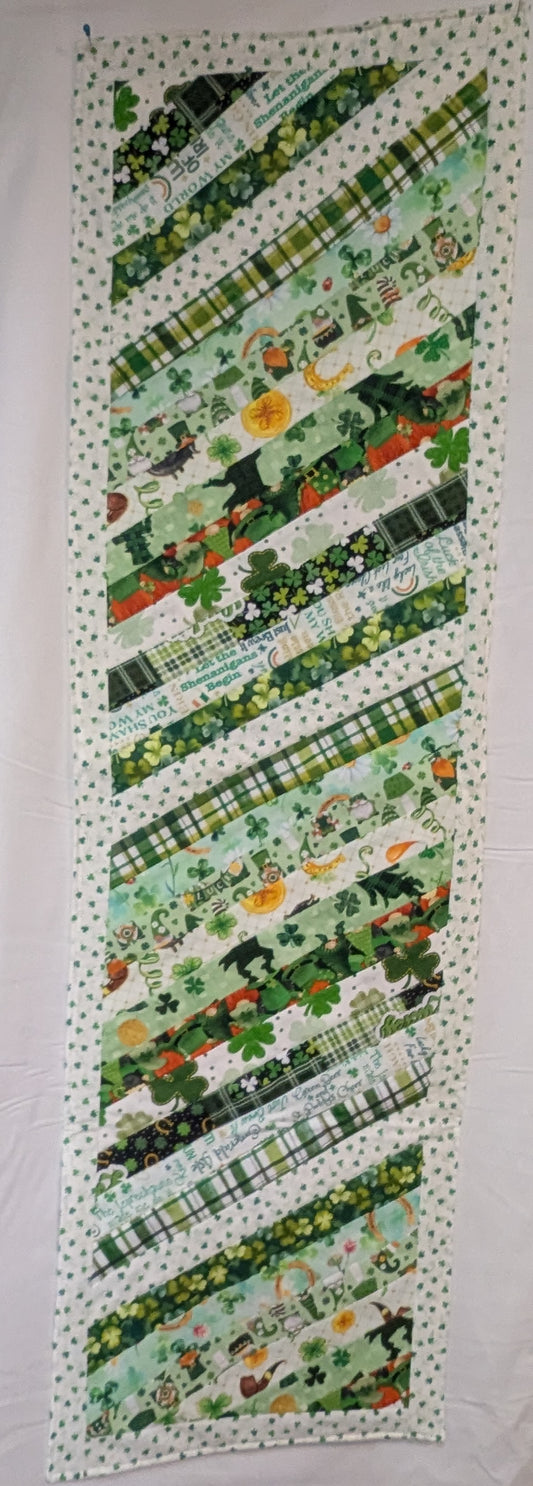 St Patrick's Day Table Runner
