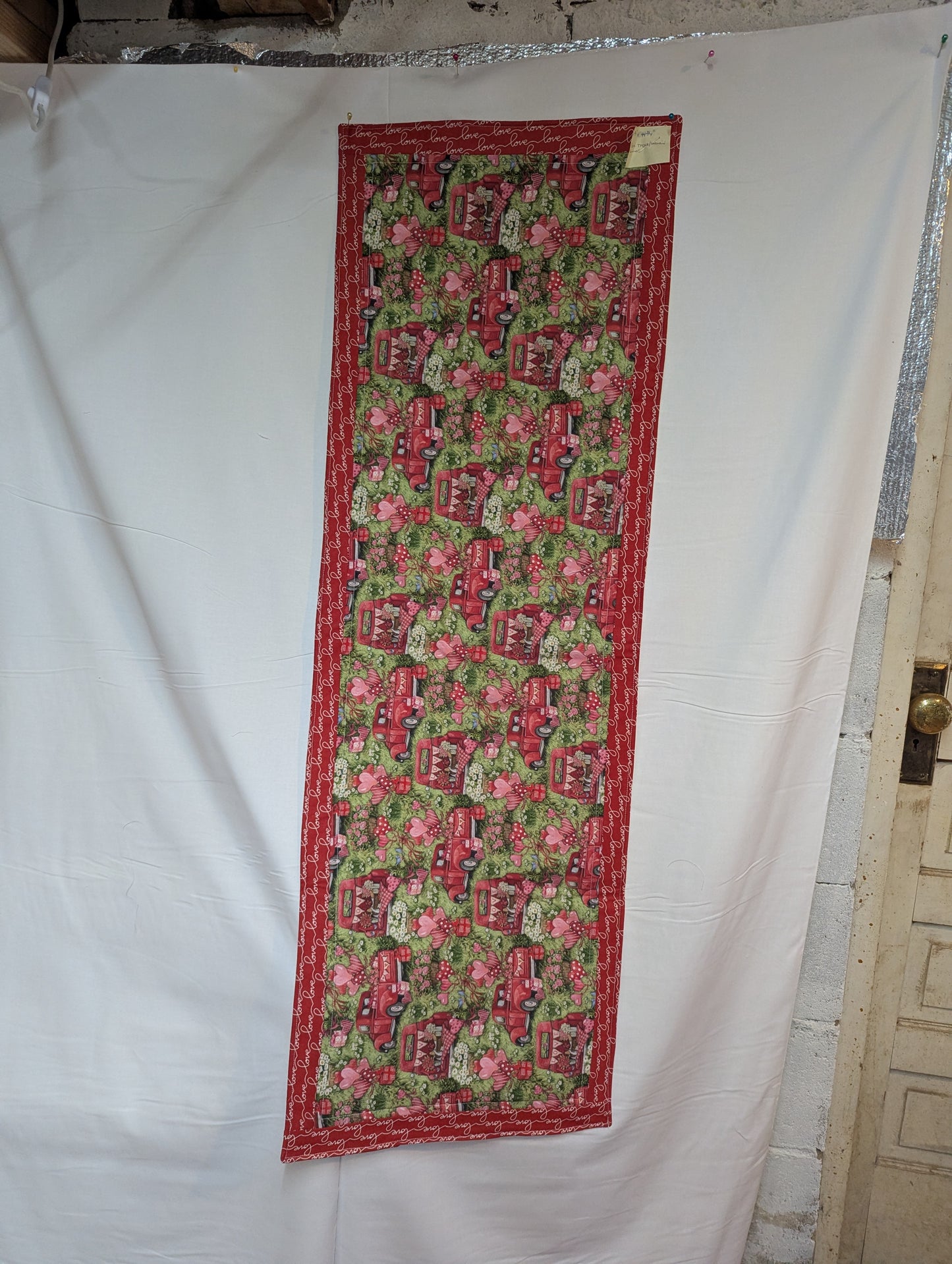 Valentine Table Runner