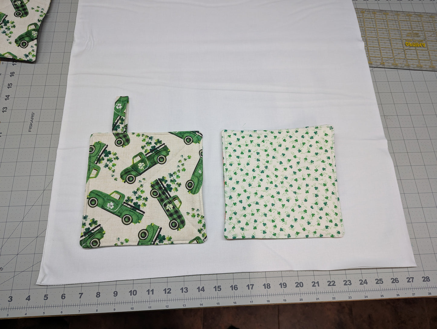 St Patrick's Day Potholder