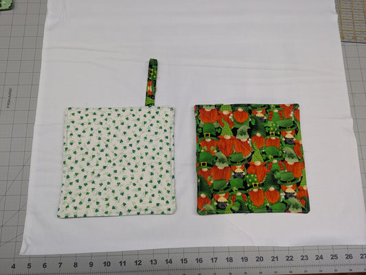St Patrick's Day Potholder