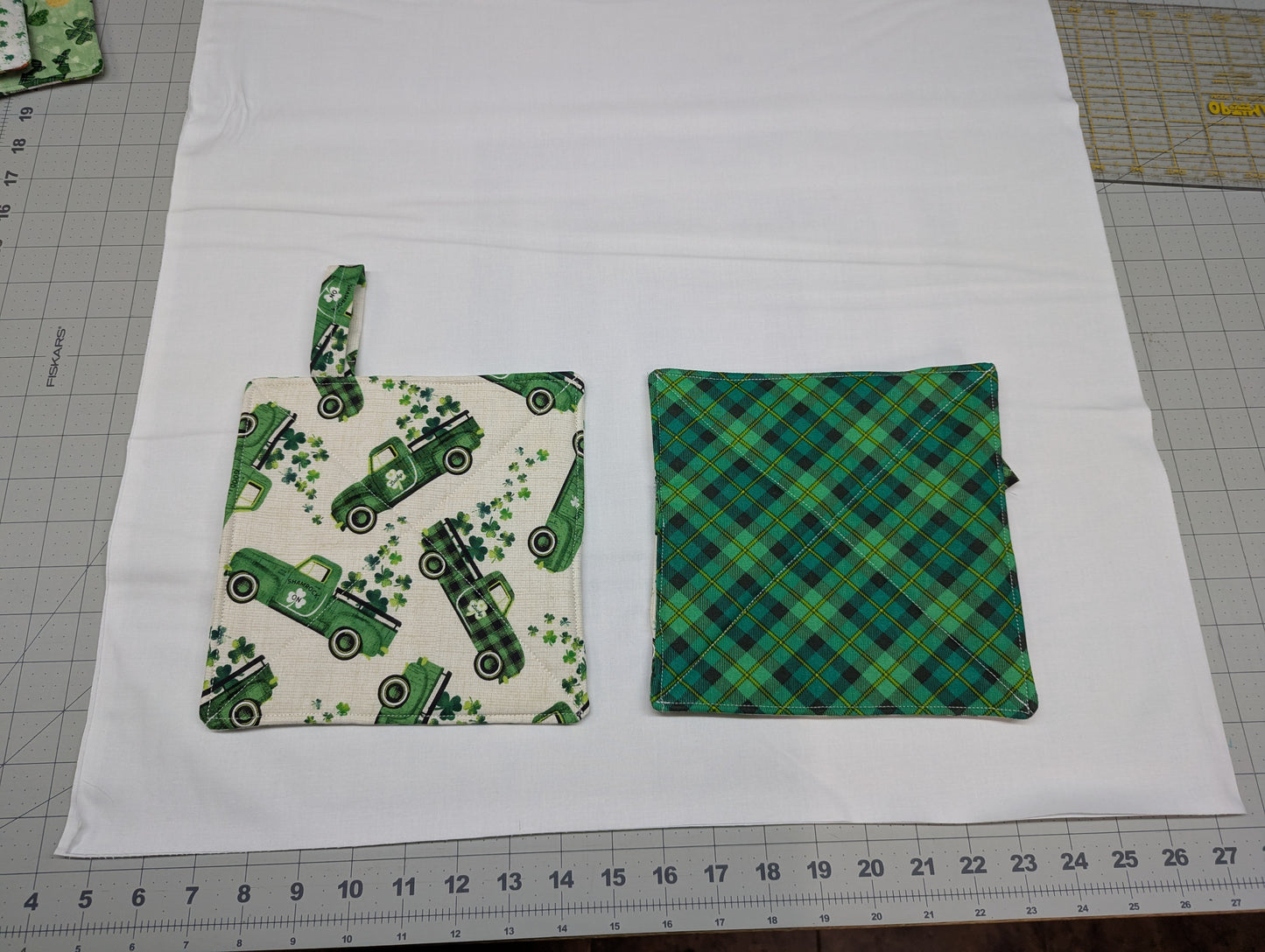 St Patrick's Day Potholder