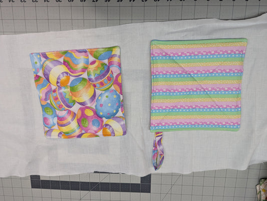 Easter Potholders