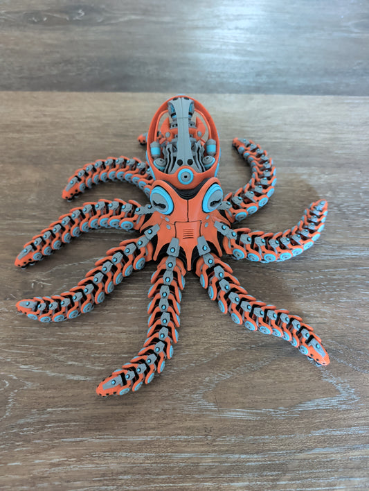3D Robo Octopus
